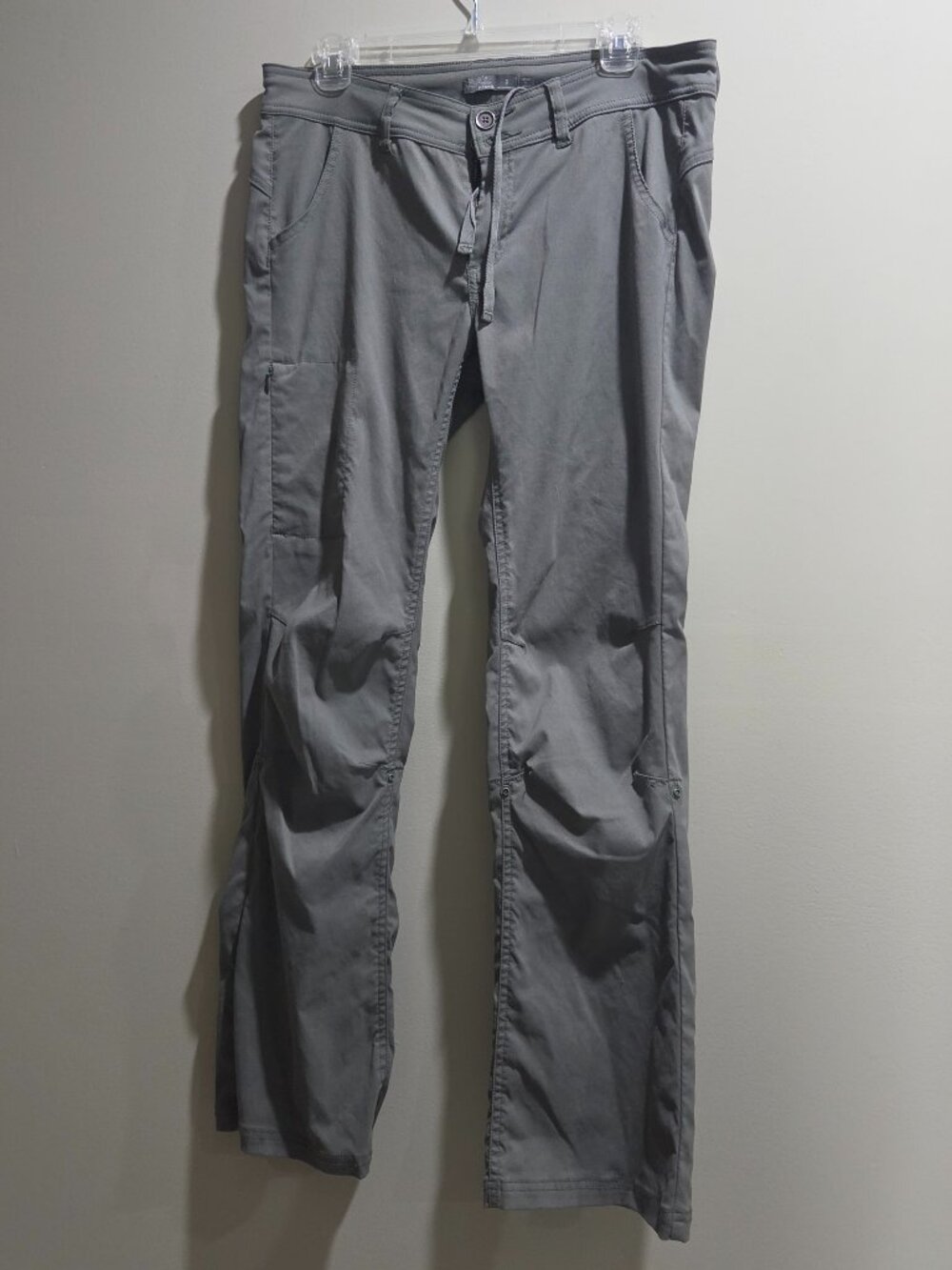 EUC PrAna Halle Women's Hiking Pants size 8 olive green